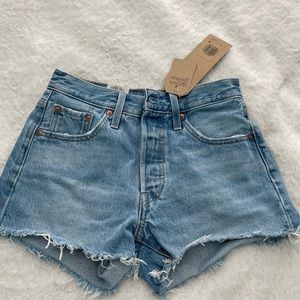Levi’s 501 jean shorts!!